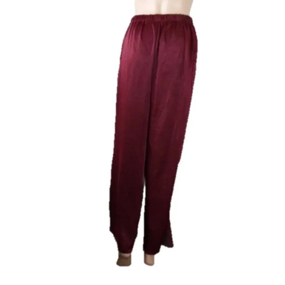 Nasty Gal Snap Back Satin Pants - Picture 2 of 5